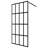 vidaXL Walk-in Shower Screen Clear Tempered Glass 35.4"x76.8" Transparent-132840145-132840147