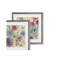 « fleur medley », ensemble de 2 reproductions encadrées-27609927