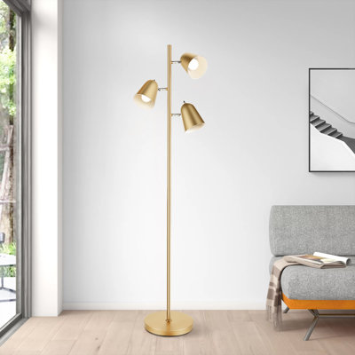 65'' Gold Tree Floor Lamp