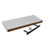 Harbour Housewares - Modern Floating Wall Shelves-121543733-121543729
