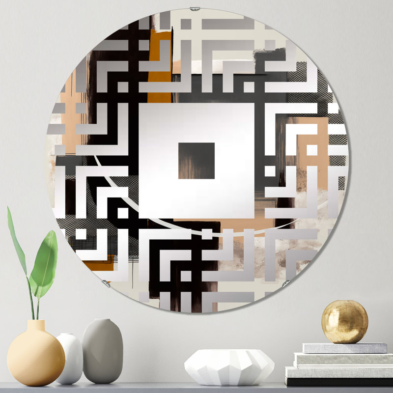 Maxanne - Square Wall Mirror, 23.6" x 23.6"