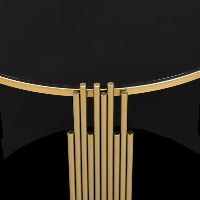 Table basse moderne Modern Mirror, Black