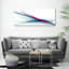 Waves Abstraction - Wrapped Canvas Print