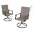 6 - Person Rectangular Steel Outdoor Dining Set-895893407