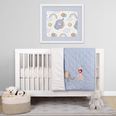 Isibeal 3 - Piece Crib Bedding Set