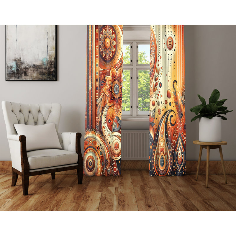 Window Curtains, 20" W x 82" L