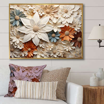 «Elegant Minimalisme Florals In Every Season II», reproduction sur toile