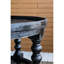 Table d'appoint en bois avec tablettes - noir pour décor français