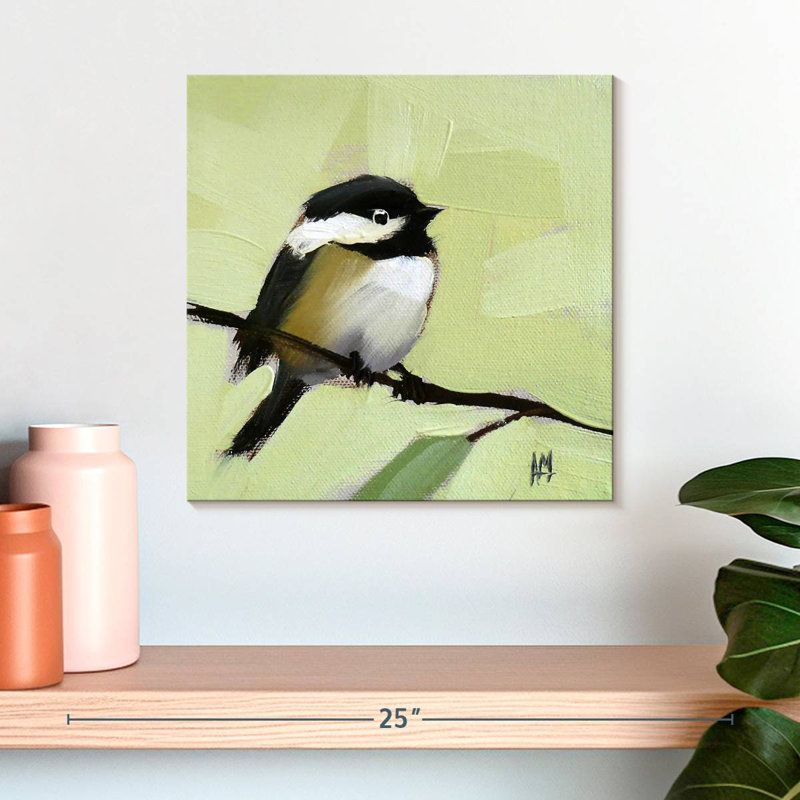 Crowle Chickadee, 16" H x 16" W