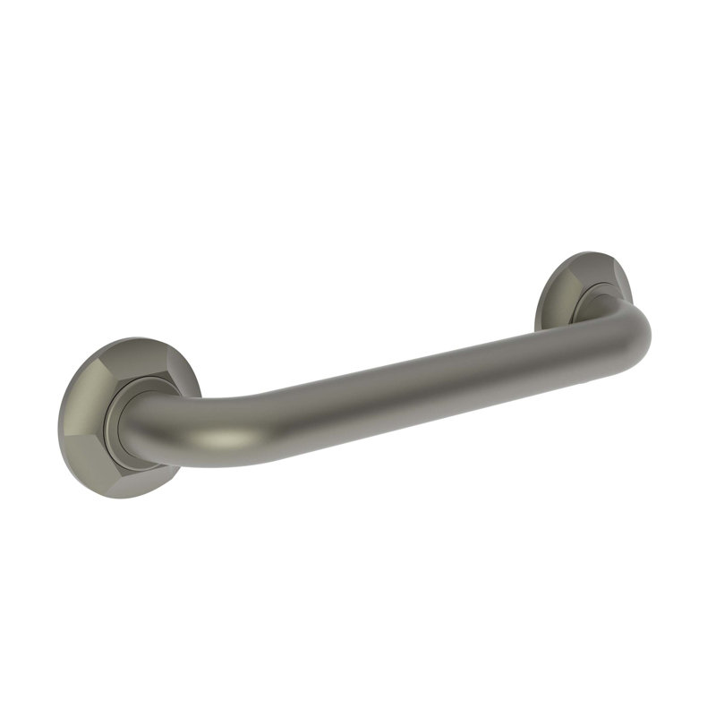 Metropole Grab Bar, 12" W, Polished Chrome