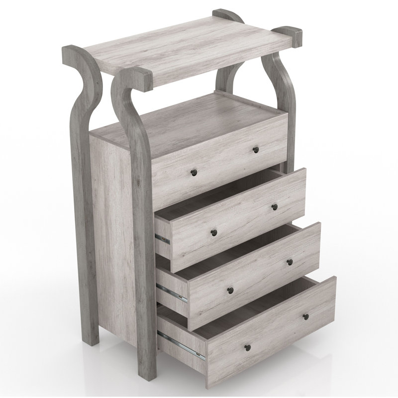 Commode pour homme 4 tiroirs l 30,87 "Antwonette