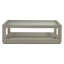 Table basse en lin Signature Designs Zeitgeist