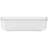 Fresh & Save L Flat Divided Meal Prep Container, Plastic-70314346