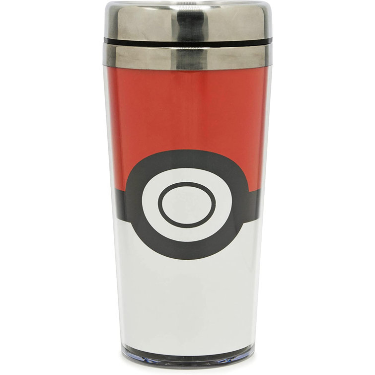 Pokemon Pokeball 17oz Stainless Steel Water Bottle 