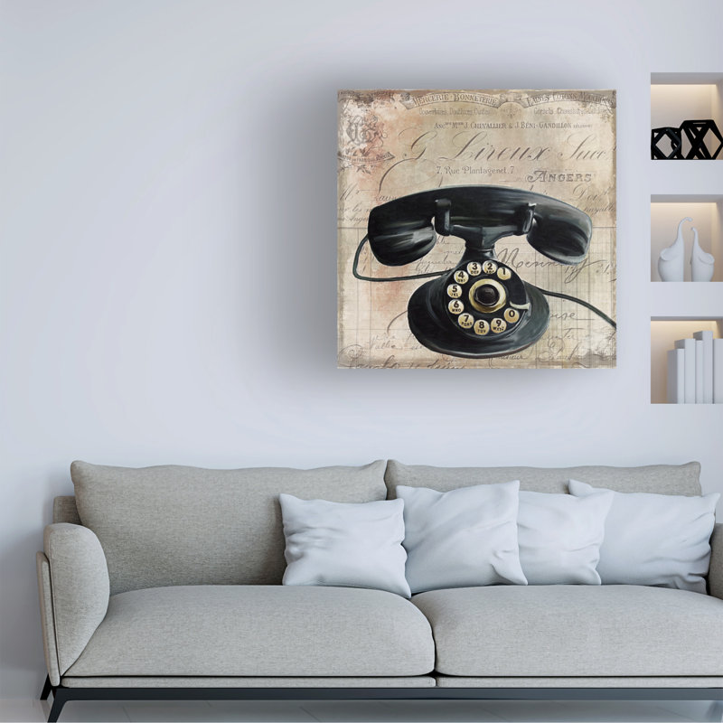 Art sur toile «Bachel Sasha Call Waiting II »_ALI73148, H 24 po x l 24 po