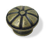(Paquet de 5) Laiton antique patiné de 1 1/2 po