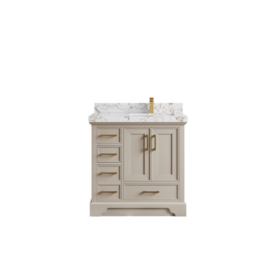 Leshaunda 36'' Single Bathroom Vanity with Top