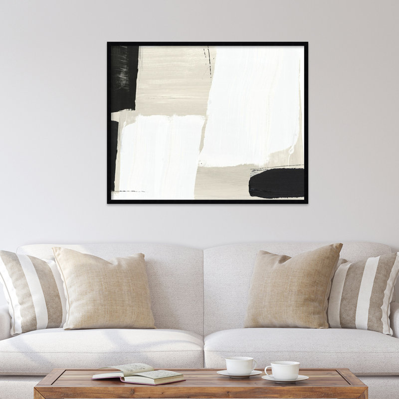Checkmate II by PI Studio, Black, 33" H x 41" W x 1" D