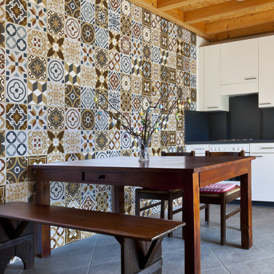 Abstract Tile Decal
