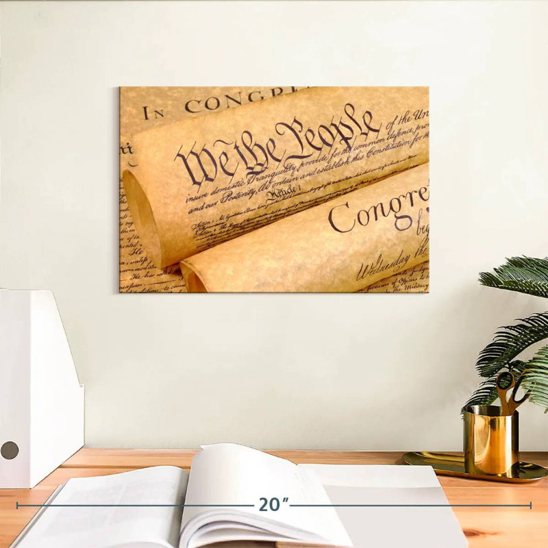 Keiri Declaration Of Independence Documents, 8" H x 12" W