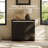 35 Inch Sideboard Buffet Cabinet with Storage, Ebony