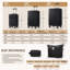 Ensemble de 5 valises avec sacs Hardside-134476815