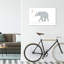 E Is for Elephant - impression d'art graphique-52837447-52837446-52837450