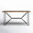 Elidge Solid Wood Iron Writing Desk
