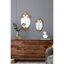 Miroir ovale 26 po x 15 po