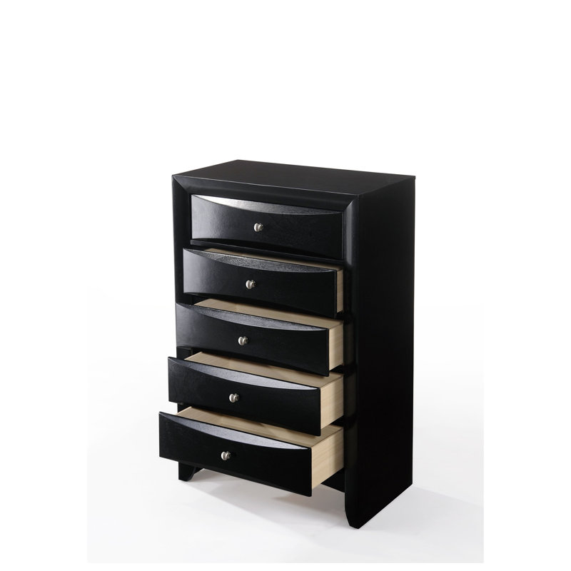 Commode irlandaise, Noir