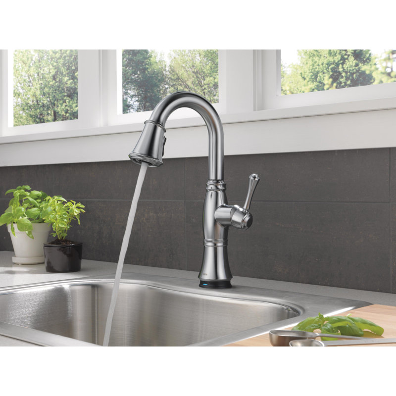 Robinet de bar tactile avec accessoires Cassidy, Acier arctique