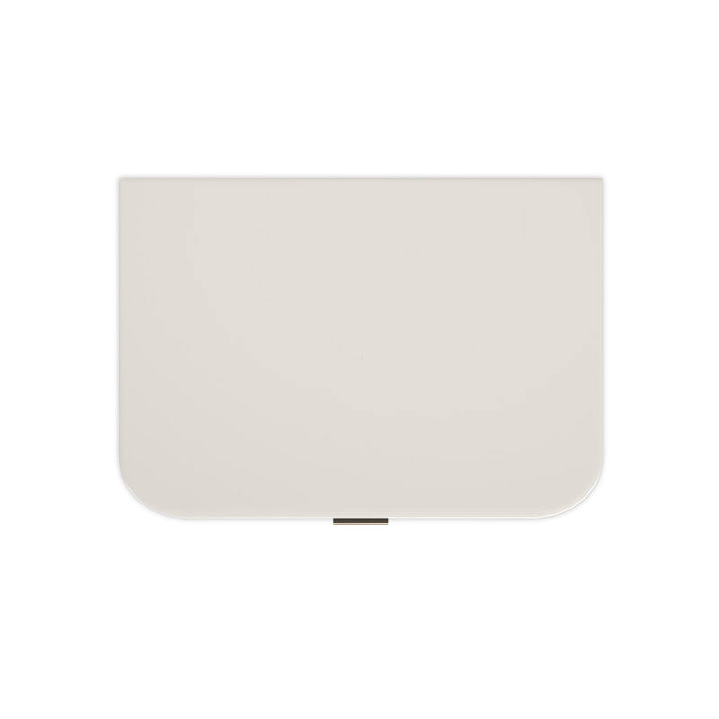 True Love 2 - Drawer Solid Wood Nightstand, Beige