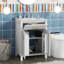 Meuble-lavabo simple l 24,18 po x P 18,49 po x H 33,99 po