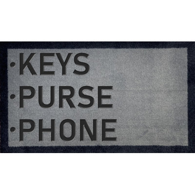 Shiflett Non-Slip Indoor Doormat