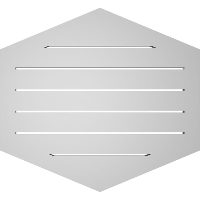 Pente verticale verticale en uréthane 5 pi, H 24 po x l 26 po x P 1,5 po
