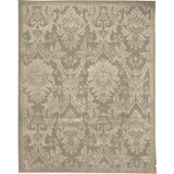 Hand Woven Wool Floral Area Rug