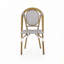 Chaise pivotante d'extérieur en osier