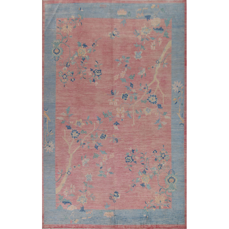 Cotton Floral Indoor Rug