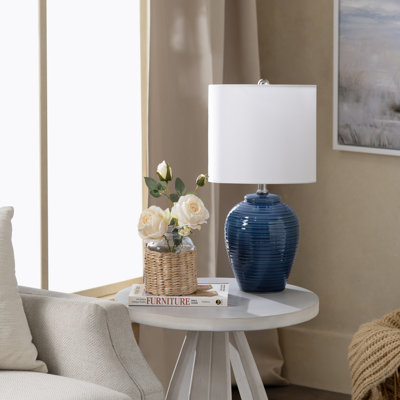 Ceramic Table Lamp With Shade