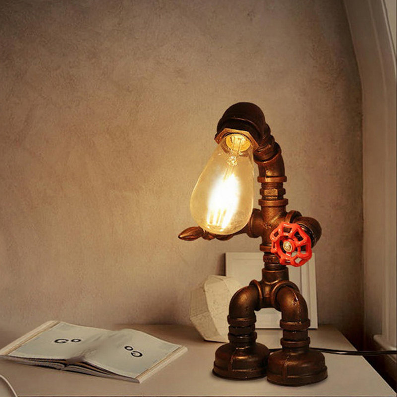 Lampe de fantaisie en métal Corunna