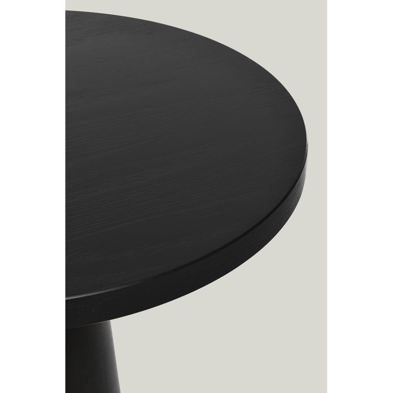 Container Oval Dining Table, RAL 9005 Lacquered
