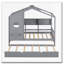 Lit maison avec lit gigogne-1090718570-1090718571