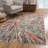 Massaline Washable Abstract Indoor Rug-487905879