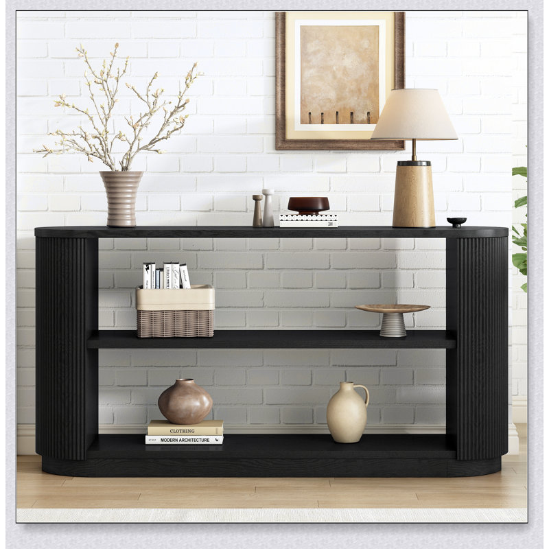 Console de vestibule moderne Mirod, Noir