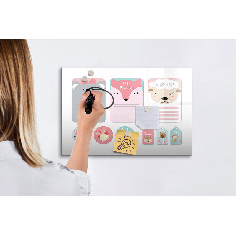 Magnetic Glass Dry Erase Board