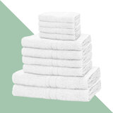 Toronto Terrycloth Bath Towels - Set of 10