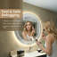 Miroir de meuble-lavabo rond 24 po Mango Tile