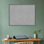 Tableau magnétique encadré étroit bleu-gris rustique-101799098