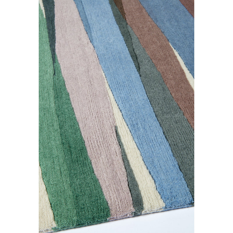 Paul Smith Overlay Bright Runner Area Rug, Runner 2'9" x 12'