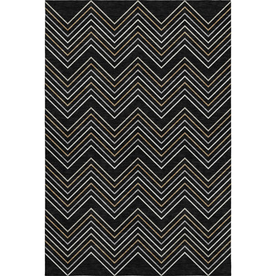 Premium Machine Washable Mayfield AMF2391 Chevron Rug